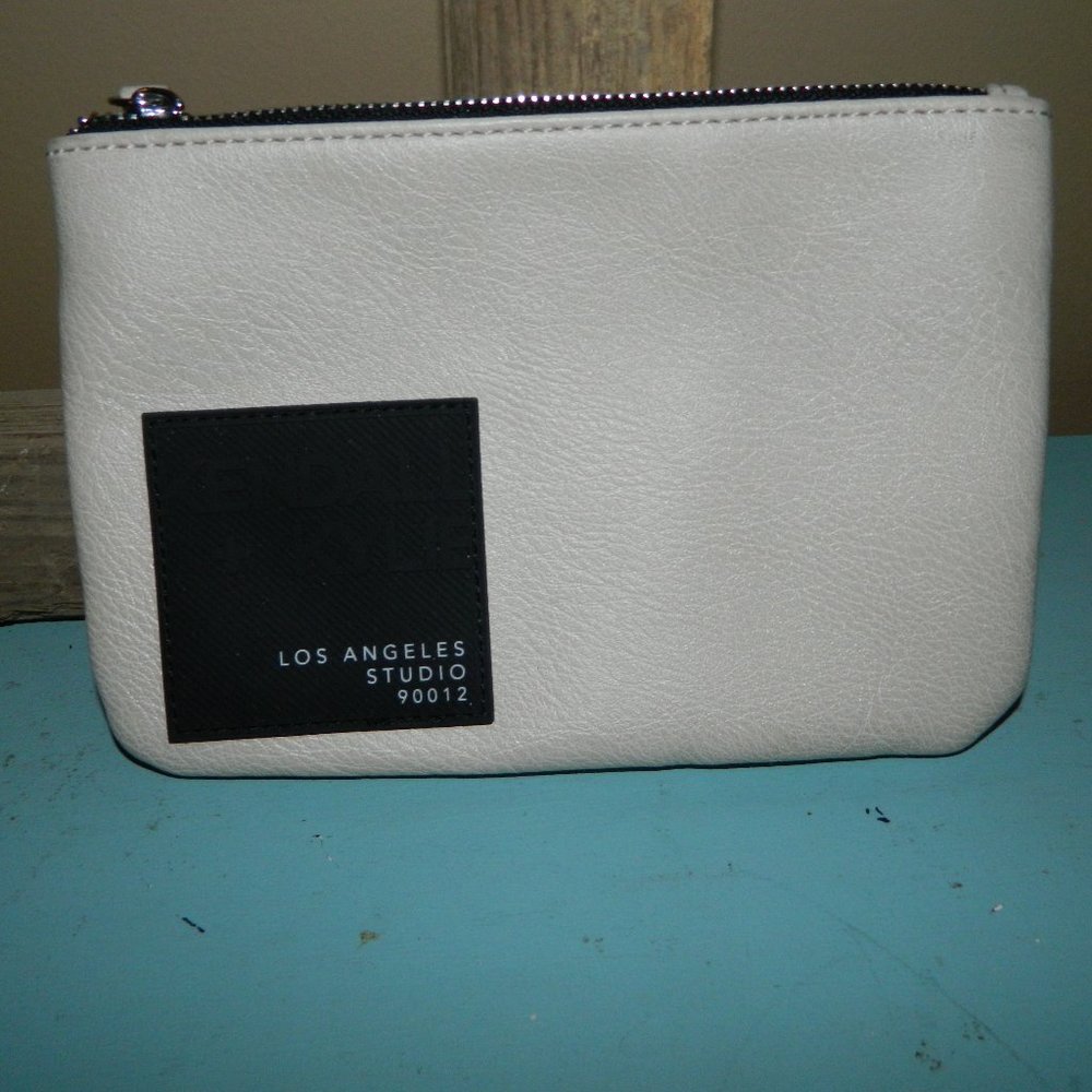 Kendall + Kylie Los Angeles Studio 90012 Small Tan Faux Leather Cosmetic…